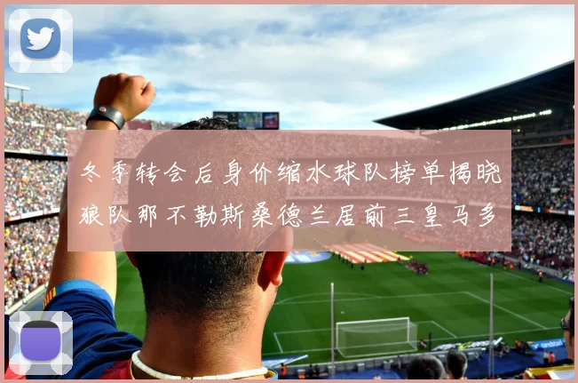 冬季转会后身价缩水球队榜单揭晓狼队那不勒斯桑德兰居前三皇马多特也在其中